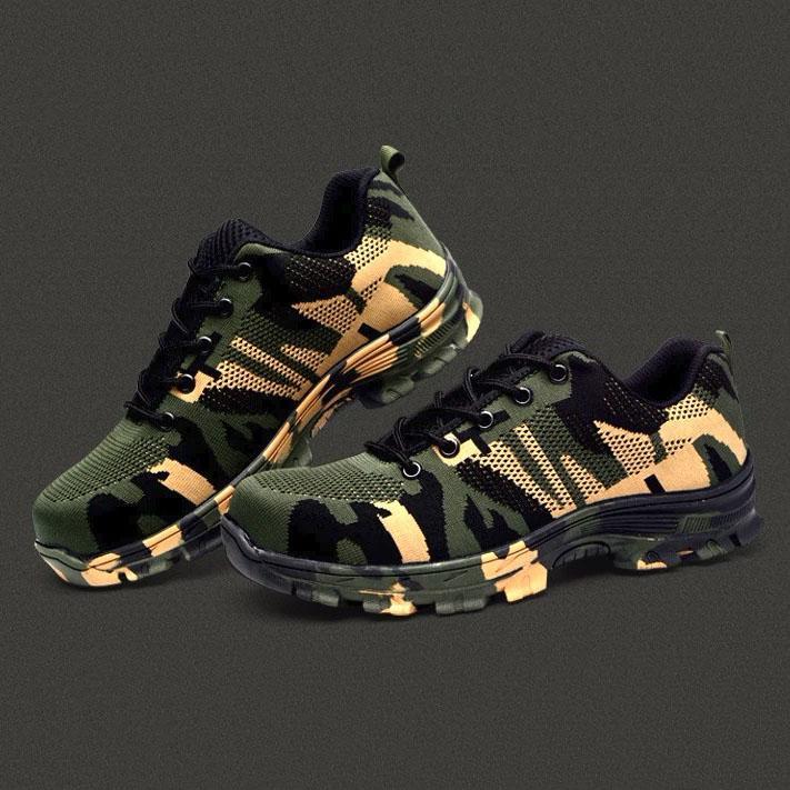 Indestructible Work Military Steel Battlefield Tactical Lightweight Safety Shoes for Men & Women - 5econds.co
