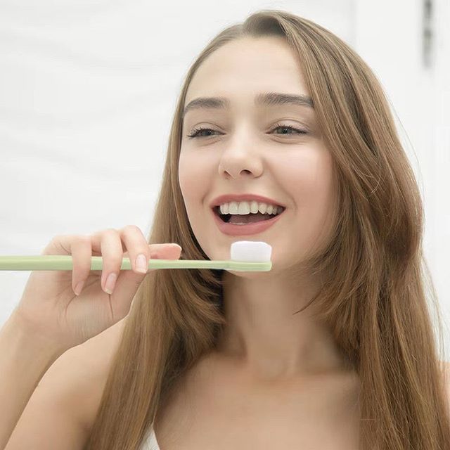 Nano Toothbrush - Ultra-fine Toothbrushes Wave Nano Million Bristles Micro Soft Tooth Brush With Holder Portable Oral Care Eco Product Kit