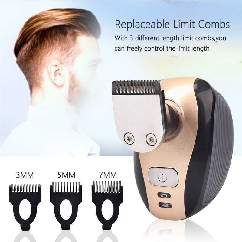 SuperShaver™ Men’s 5-in-1 Electric Shaver & Grooming Kit - Rechargeable 5 Razor Bald Head Shaving Machine Beard Trimmer - 5econds.co