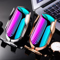 Smart Sensor Car Phone Holder & Wireless Charger - 10W Qi Car Wireless Charger For iPhone 11 Samsung S20 Xiaomi Mi Induction Fast Wireless Charging with Car Phone Holder - 5econds.co