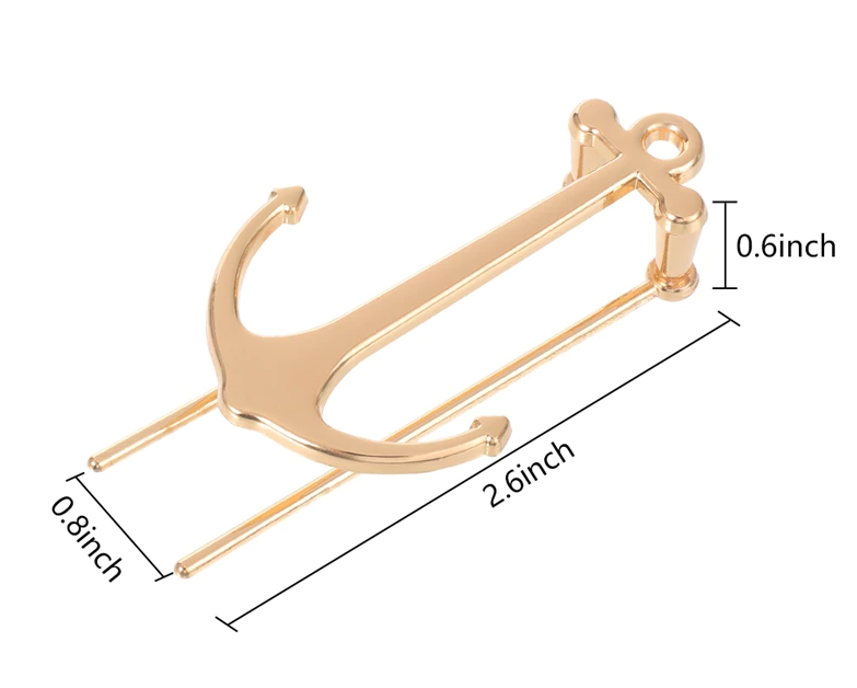 Anchor Bookmark - Creative Metal Page Holder for Students Teachers Graduation Gifts School Office Supplies
