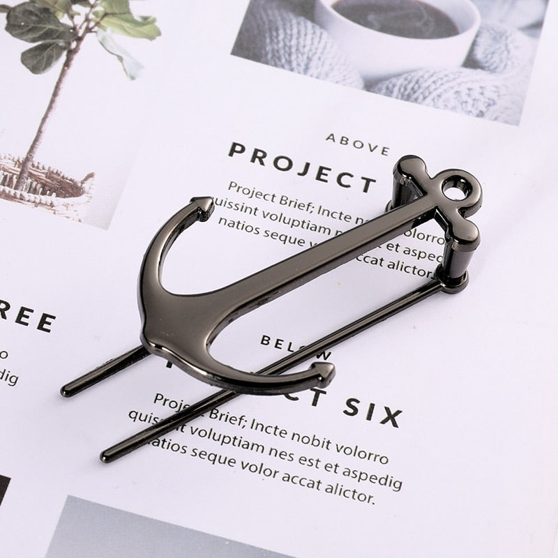 Anchor Bookmark - Creative Metal Page Holder for Students Teachers Graduation Gifts School Office Supplies