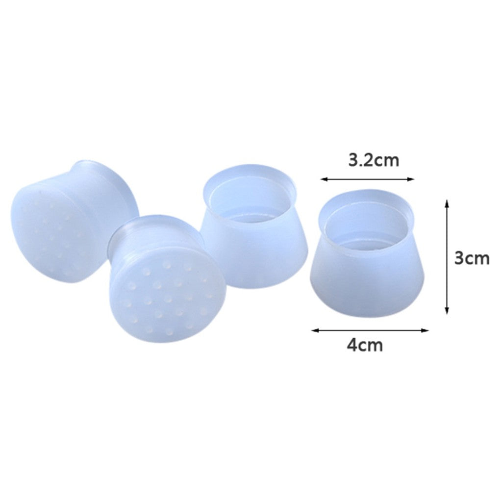 Furniture Silicon Protection Cover - Table Chair Leg Floor Feet Cap Cover Protector Feet Pads Non-slip Foot Protection Bottom Cover - 5econds.co