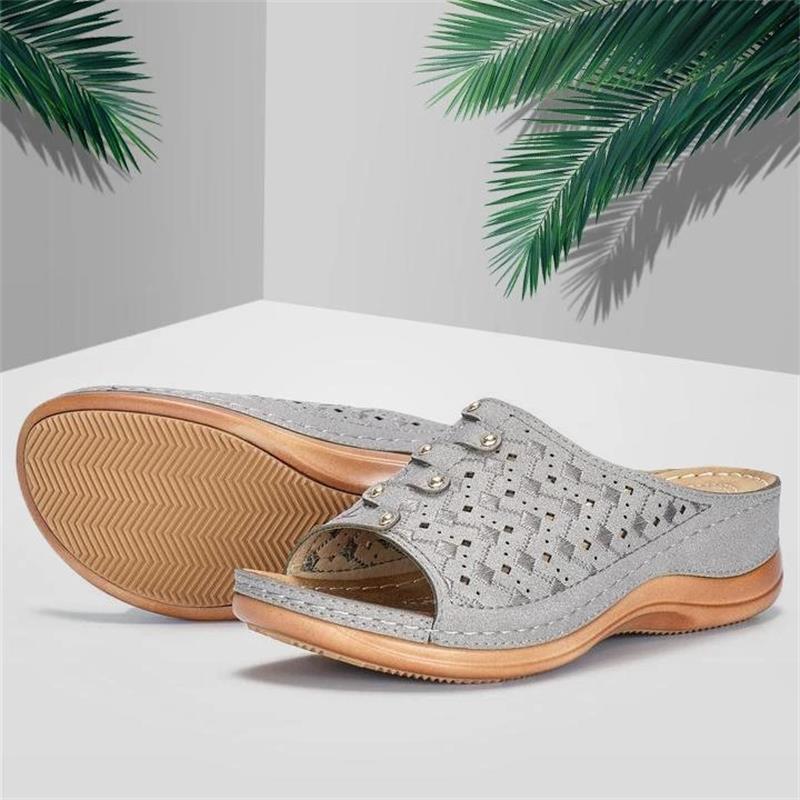 Dr. CARE™ - Premium Orthopedic Toe Sandals [NEW 2020] - Women Shoes Comfy Sole Ladies Casual Soft Toe Foot Bunion Corrector - 5econds.co