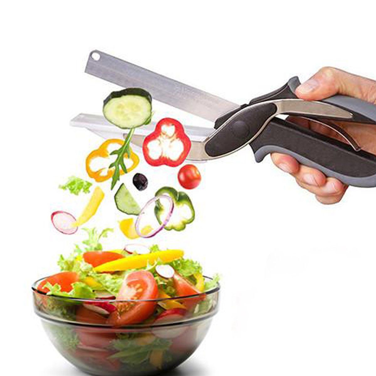 Smart Cutter™ Kitchen Scissors - New Multi-Function Smart Clever Scissor Cutter 2 in 1 Cutting Board Utility Cutter Stainless Steel Ourdoor Smart Vegetable Knife - 5econds.co