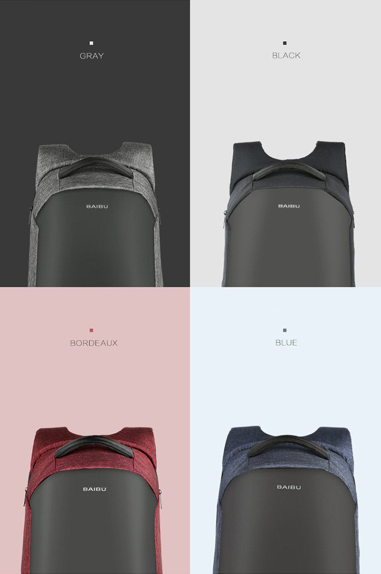 MAX III 15.6″ Anti-Theft, Water Resistant, Travel Backpack - 5econds.co