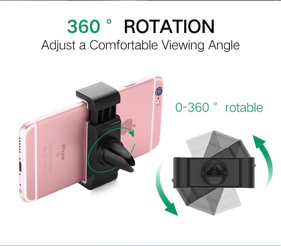 Ugreen Car Phone Holder for iPhone - 5econds.co