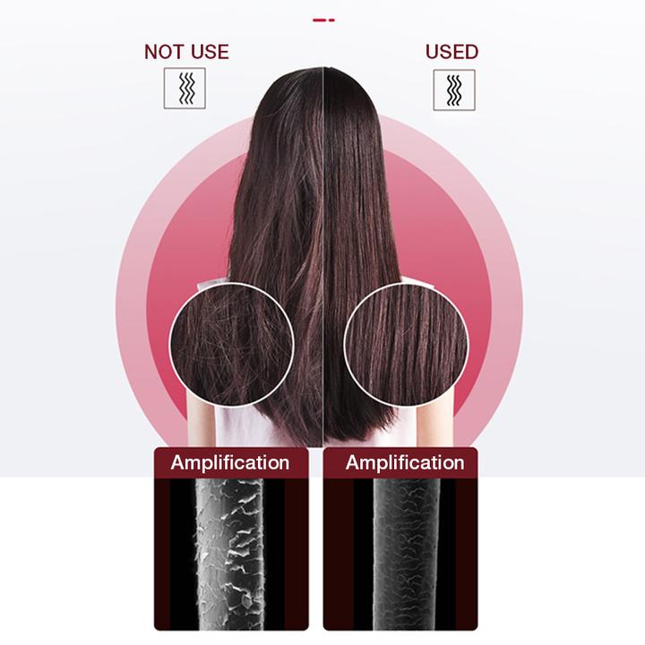 Hair Straight Styler - Multifunctional Beard Straightener Styler Brush Men Heat Hair Ceramic Curler Electric Hot Comb Care Machine - 5econds.co