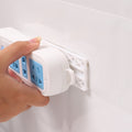 Punch-Free Wall Hanging Patch Panel Holder - Wall-Mounted Sticker Plug Fixer Home Self-Adhesive Socket Cable Wire Organizer - 5econds.co