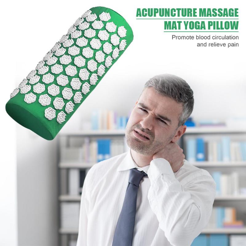 Acupressure Therapy Combo - Massager Cushion Massage Yoga Mat Relieve Stress Back Body Pain Spike - 5econds.co