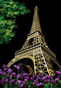 Scratch Painting Kits - 41*28 cm Magic Scratch Art Crafts World Landscape Paper Adult kids decompression toys Creative DIY Gifts - 5econds.co