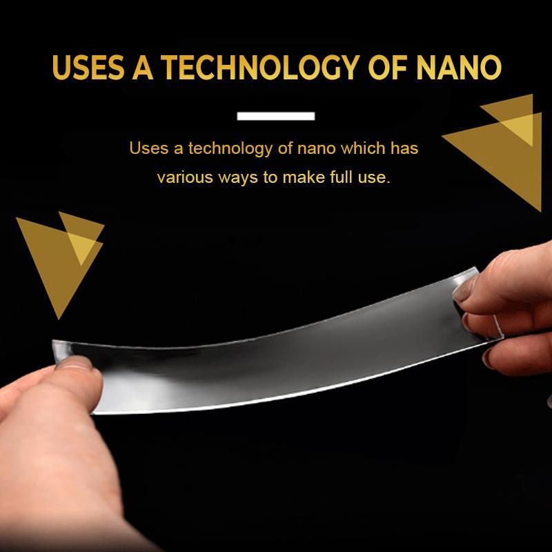 Nano Magic Tape - Reusable Double Sided Adhesive Traceless Tape Removable Sticker Washable Loo - 5econds.co