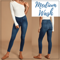 Pro-Shape Perfect Fit Jeans Leggings - Women Thin Leggings with Pocket High Waist Slim Fit Denim Pants Trousers - 5econds.co