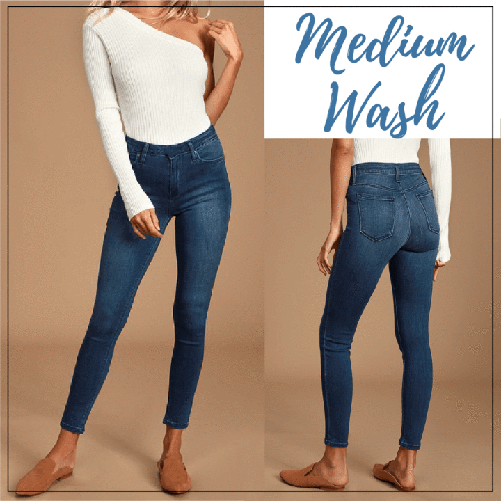 Pro-Shape Perfect Fit Jeans Leggings - Women Thin Leggings with Pocket High Waist Slim Fit Denim Pants Trousers - 5econds.co