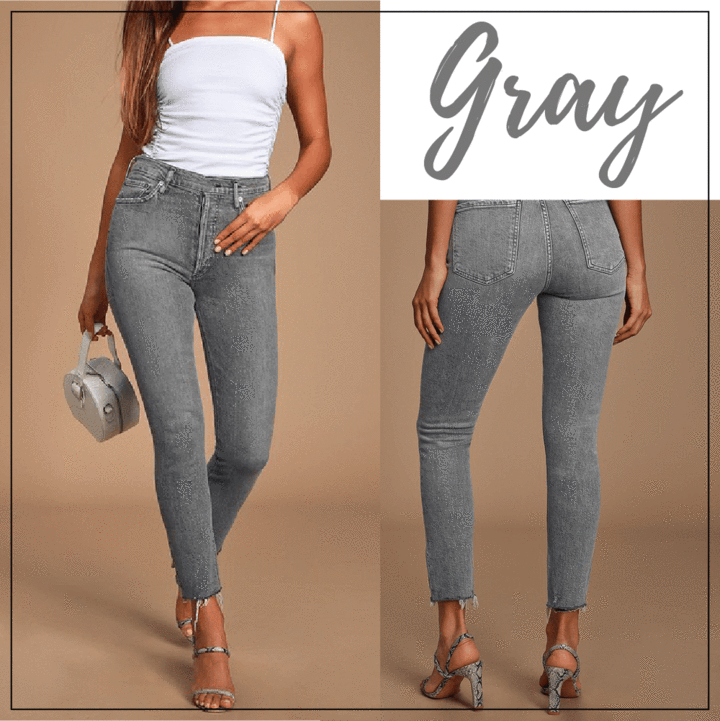 Pro-Shape Perfect Fit Jeans Leggings - Women Thin Leggings with Pocket High Waist Slim Fit Denim Pants Trousers - 5econds.co