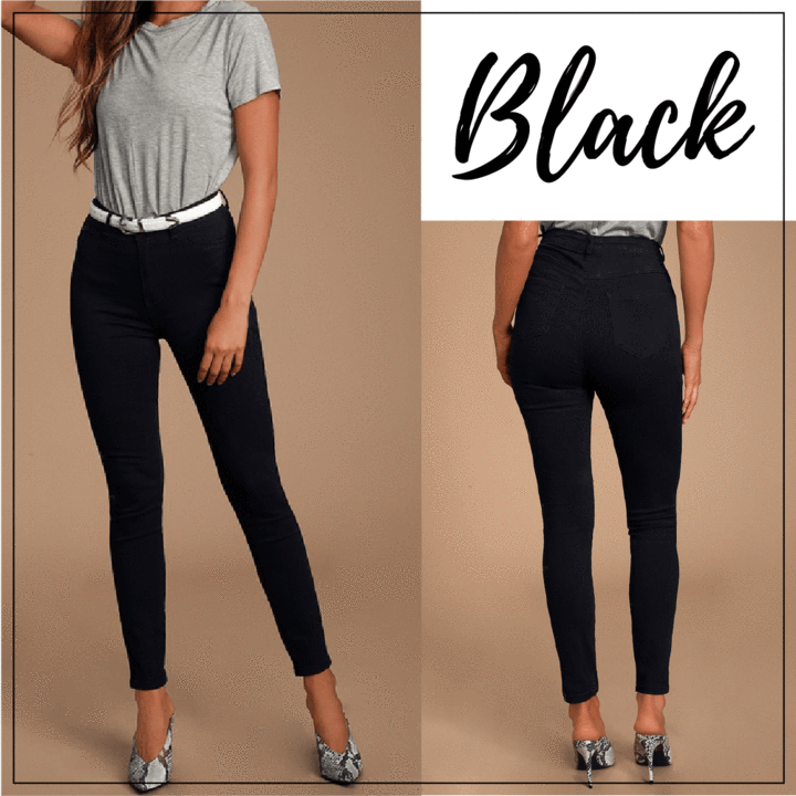 Pro-Shape Perfect Fit Jeans Leggings - Women Thin Leggings with Pocket High Waist Slim Fit Denim Pants Trousers - 5econds.co
