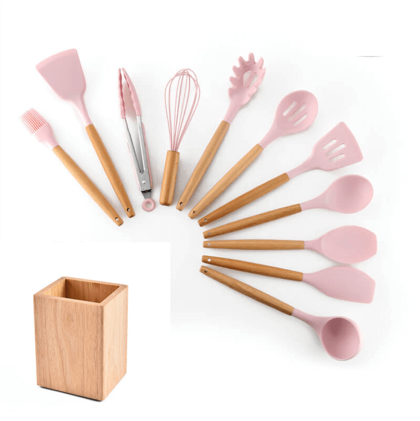 Premium Silicone Kitchen Cooking Utensils [NEW ARRIVAL] - 5econds.co