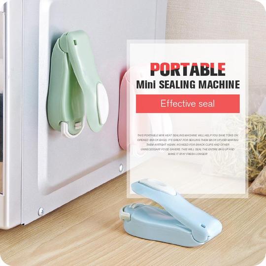 Portable Mini Sealing Household Machine (Buy 1 Get 1 Free) - Heat Sealer Capper Food Saver For Plastic Bags Package Gadgets - 5econds.co