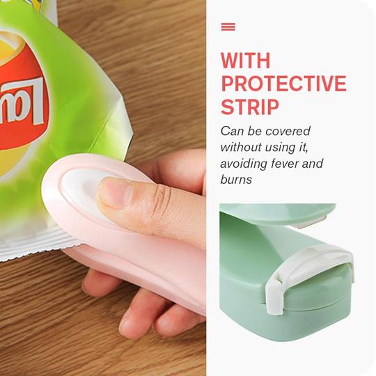 Portable Mini Sealing Household Machine (Buy 1 Get 1 Free) - Heat Sealer Capper Food Saver For Plastic Bags Package Gadgets - 5econds.co