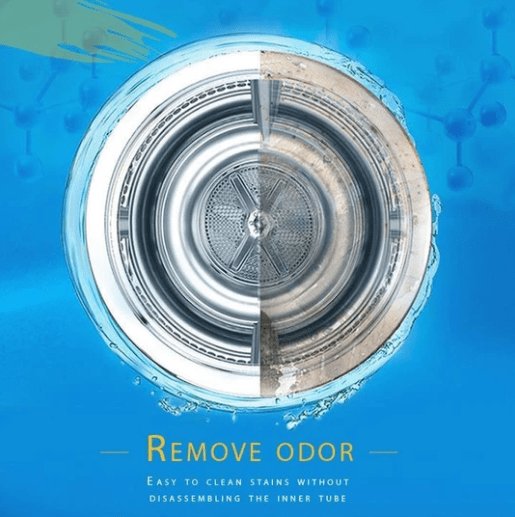Washing Machine Deep Cleaning Tablets - Tab Cleaner Washer Detergent Effervescent Home - 5econds.co