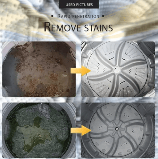 Washing Machine Deep Cleaning Tablets - Tab Cleaner Washer Detergent Effervescent Home - 5econds.co
