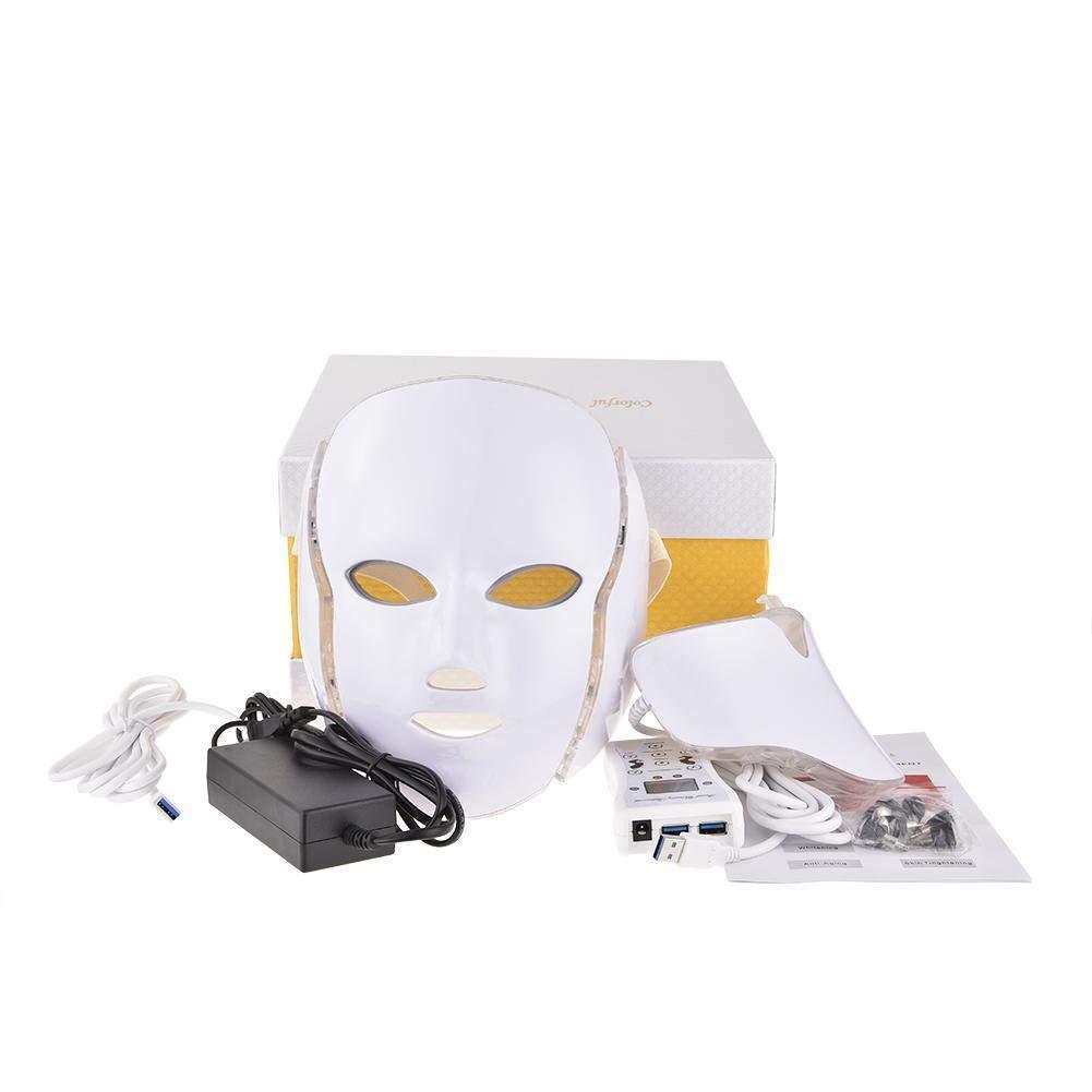 DermaLight™ - Professional LED Light Therapy Face Skin Beauty Mask - 5econds.co