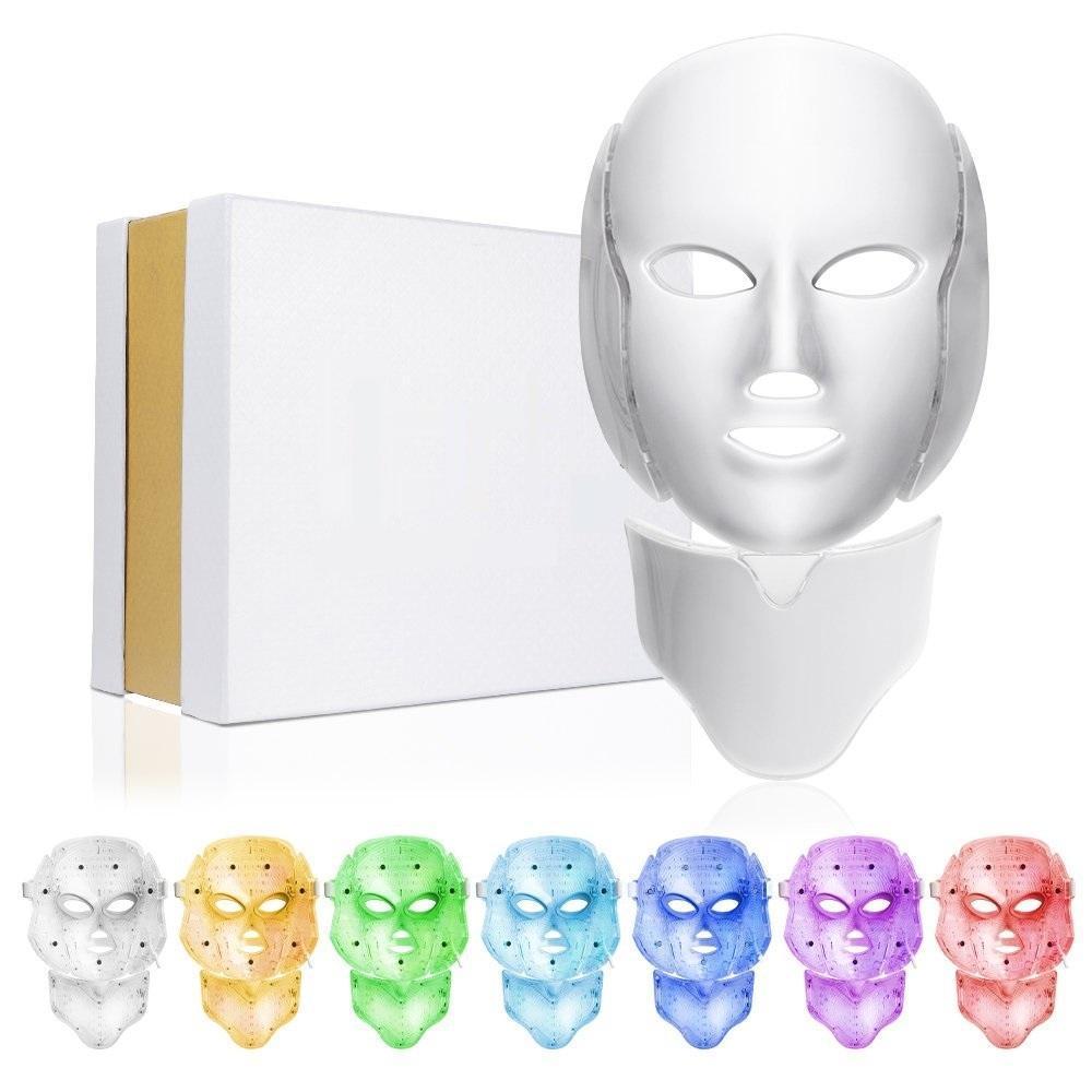 DermaLight™ - Professional LED Light Therapy Face Skin Beauty Mask - 5econds.co