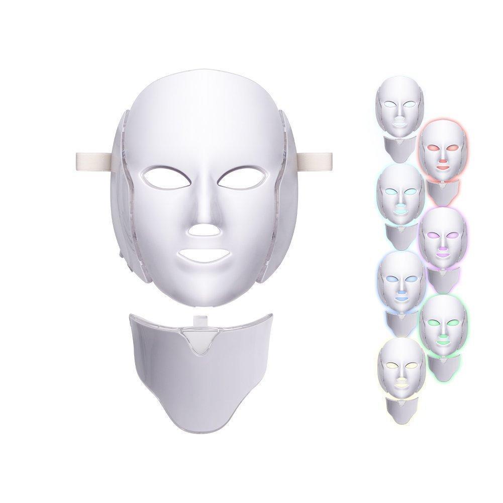 DermaLight™ - Professional LED Light Therapy Face Skin Beauty Mask - 5econds.co
