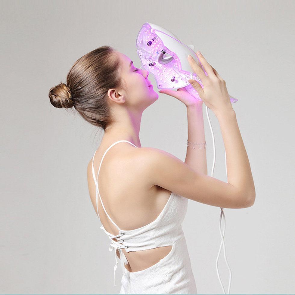DermaLight™ - Professional LED Light Therapy Face Skin Beauty Mask - 5econds.co