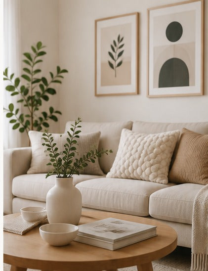 A calm, modern home filled with thoughtful everyday products