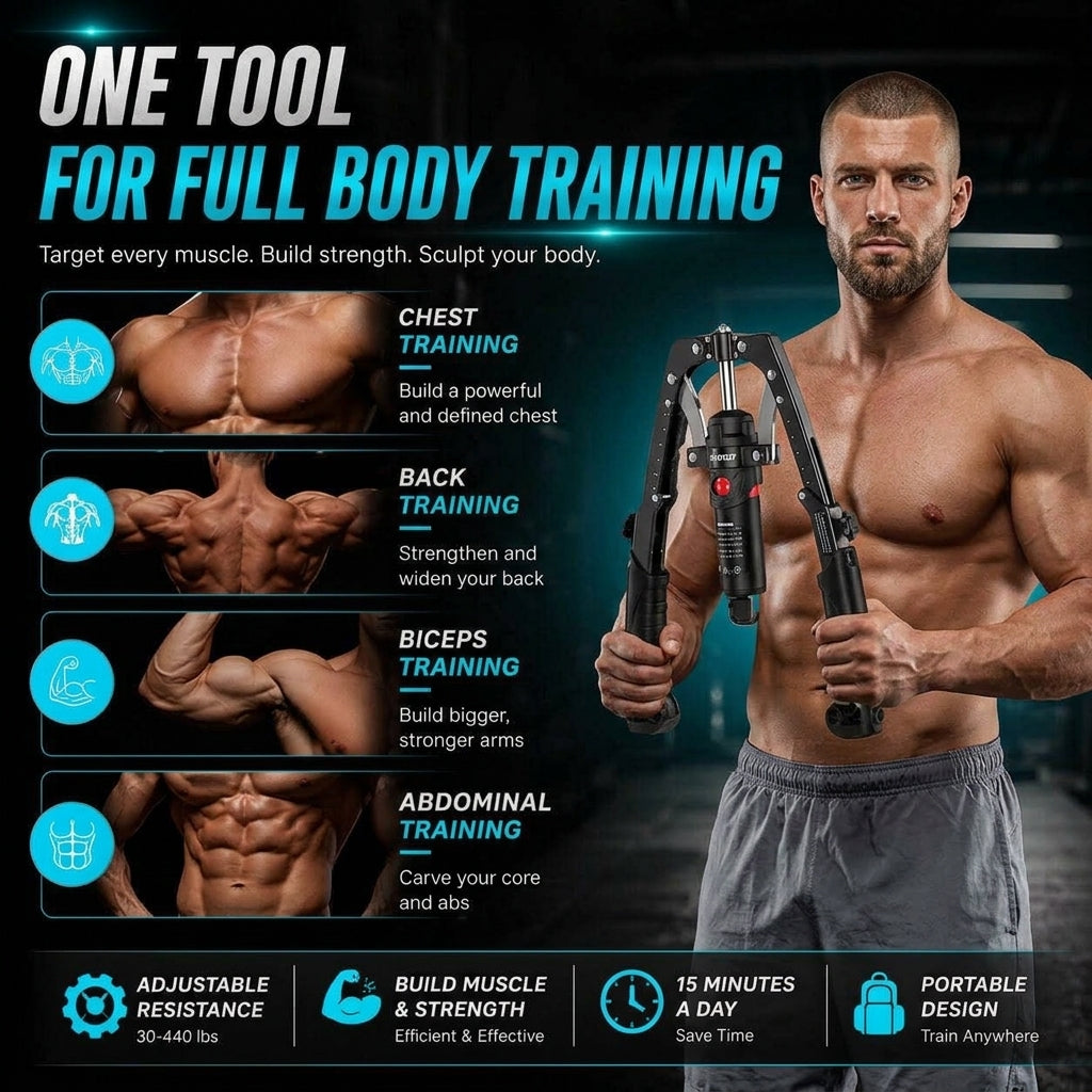 All Trend Market® Hydraulic Muscle Trainer