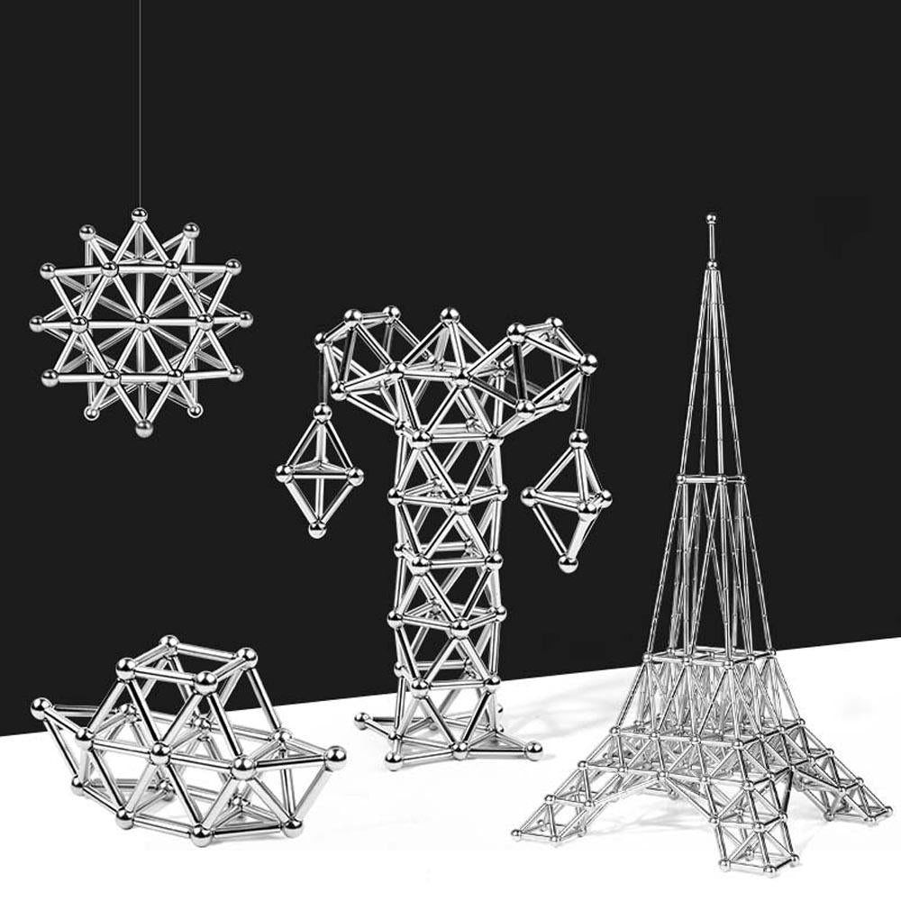 DIY Magnetic Sticks And Balls - 40% OFF TODAY !! - Designer Building Blocks Construction Set Magnet Toys Children Adults - 5econds.co
