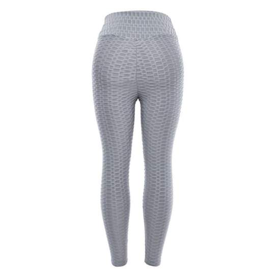 Booty Lifting & Anti-Cellulite Fitness Leggings - High Waist Women Workout Push Up Legging Fashion Solid Color Bodybuilding Pants - 5econds.co