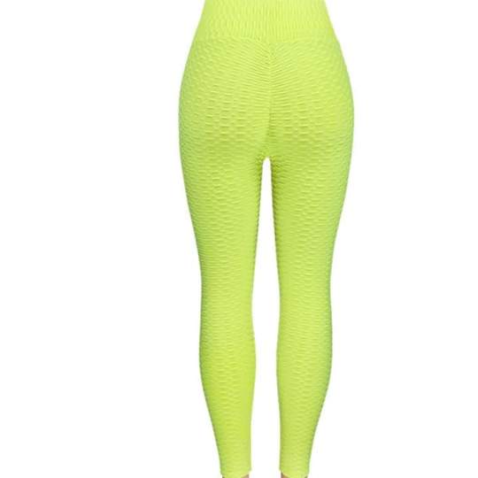 Booty Lifting & Anti-Cellulite Fitness Leggings - High Waist Women Workout Push Up Legging Fashion Solid Color Bodybuilding Pants - 5econds.co