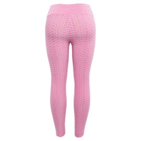 Booty Lifting & Anti-Cellulite Fitness Leggings - High Waist Women Workout Push Up Legging Fashion Solid Color Bodybuilding Pants - 5econds.co
