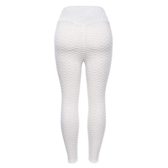 Booty Lifting & Anti-Cellulite Fitness Leggings - High Waist Women Workout Push Up Legging Fashion Solid Color Bodybuilding Pants - 5econds.co