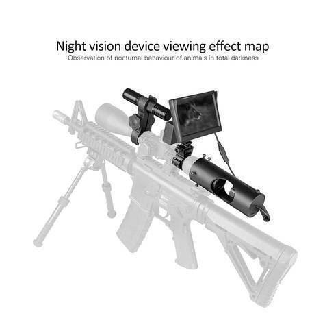 Clear Vision Scope™ - 850nm Infrared LED IR Night Vision Riflescope Hunting Scopes Optics Sight Waterproof Hunting Camera Hunting Wildlife Night Vision - 5econds.co