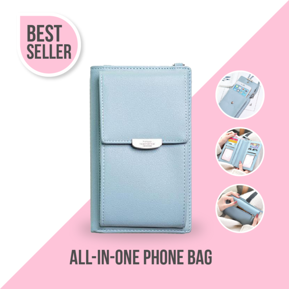 IVY™:All-In-One Crossbody Phone Bag (New 2020) - 5econds.co
