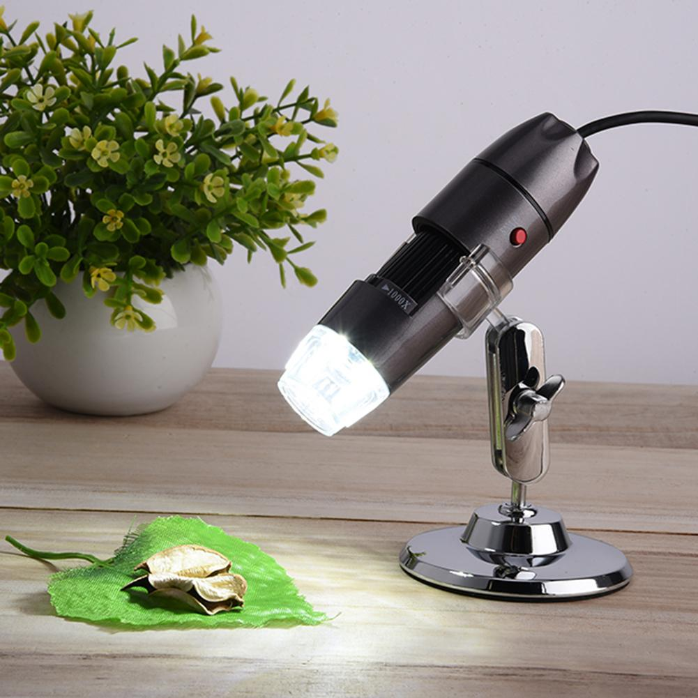 1000X Zoom 1080p Microscope Camera -  HD USB Digital Endoscope Magnifier, Works on Mac, PC, Android - 5econds.co