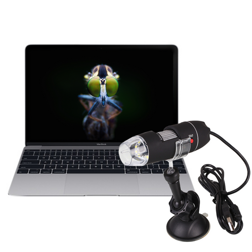 1000X Zoom 1080p Microscope Camera -  HD USB Digital Endoscope Magnifier, Works on Mac, PC, Android - 5econds.co