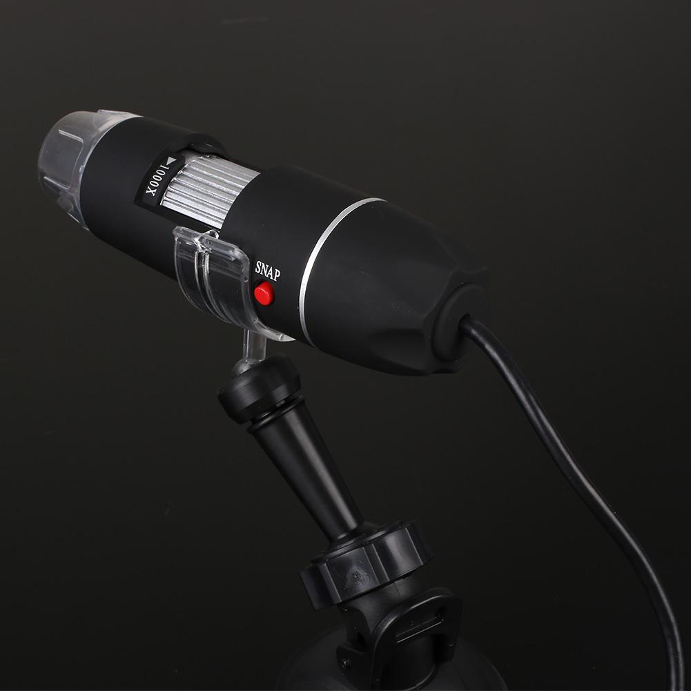 1000X Zoom 1080p Microscope Camera -  HD USB Digital Endoscope Magnifier, Works on Mac, PC, Android - 5econds.co