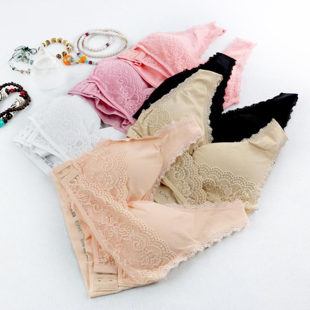 Seamless Magic Wireless Lift Bra - Front Cross Side Buckle Bra - 5econds.co