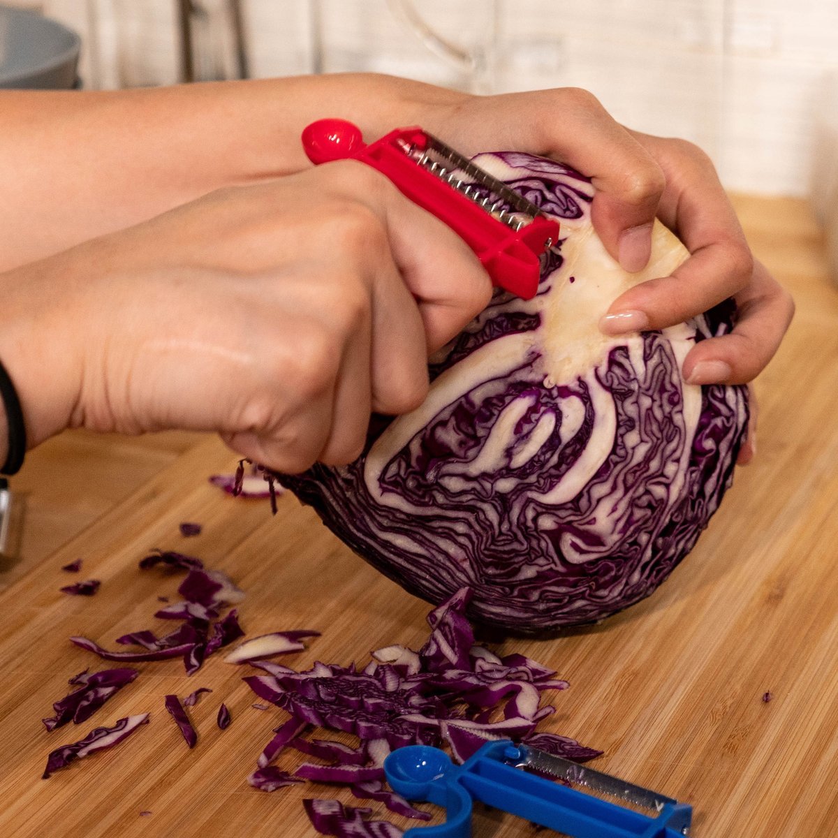 The Original Magic Slicer Trio (3 Pieces) cabbage shredder peeler kitchen tool - 5econds.co