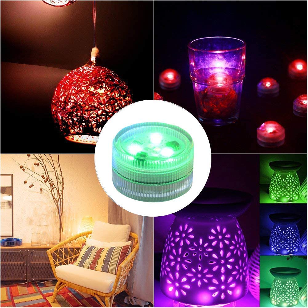 LEDFantasy™ - Change Any Backyard From 'Meh' To 'Wow' - IP68 Waterproof 16 Color Submersible LED Lights - 5econds.co