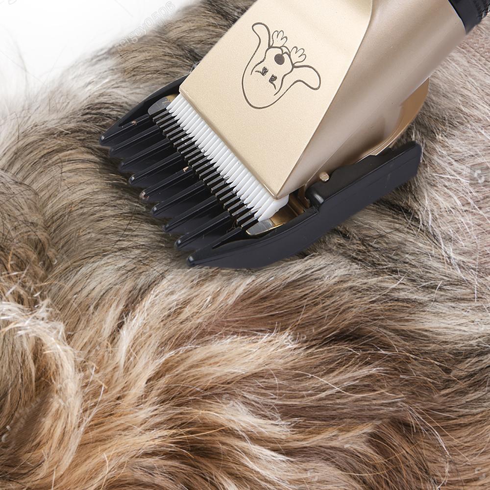 Noise-Free Design Pet Hair Clipper - Rechargeable Dog Trimmer Animal Grooming Cat Cutter Machine Shaver Electric Scissor Remover Haircut - 5econds.co