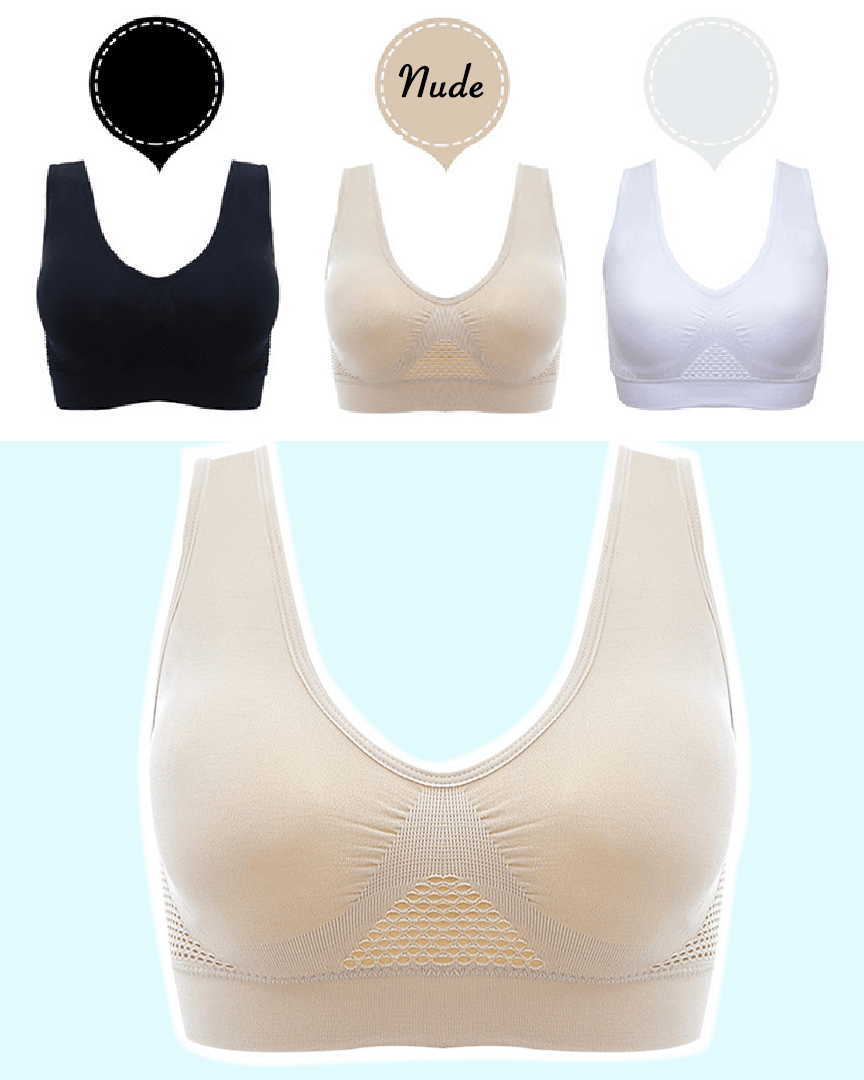 AirBra™ - Premium Invisible Wireless Push Up Lifting Bra - 5econds.co