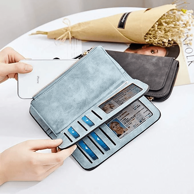 RETRO Glamorous Multiple Slots Women Wallets - 5econds.co