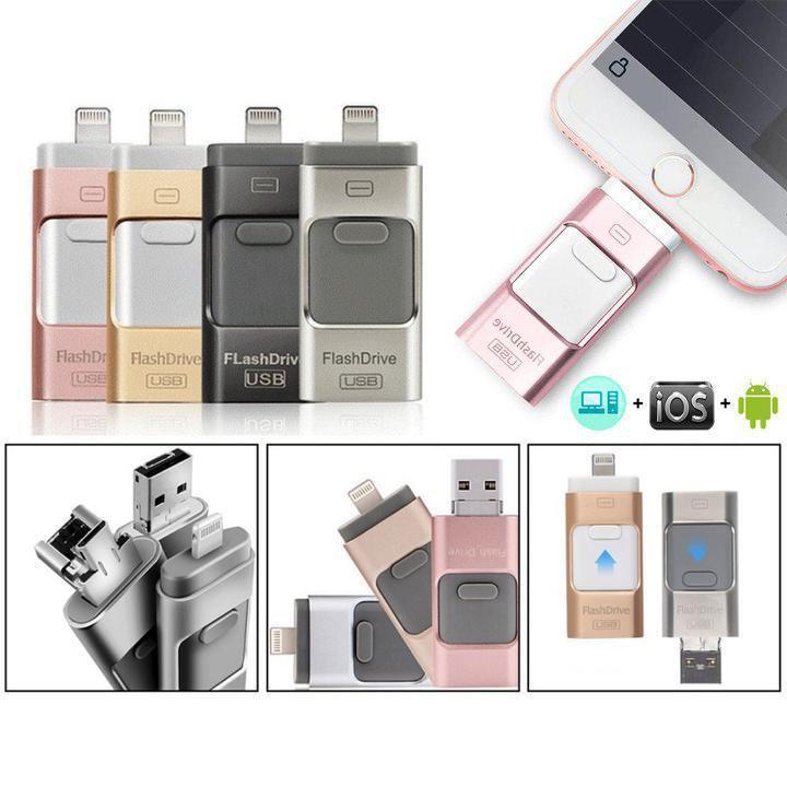 iFLASH™ -  USB Drive for iPhone, iPad & Android [New Tech 2020] - 5econds.co