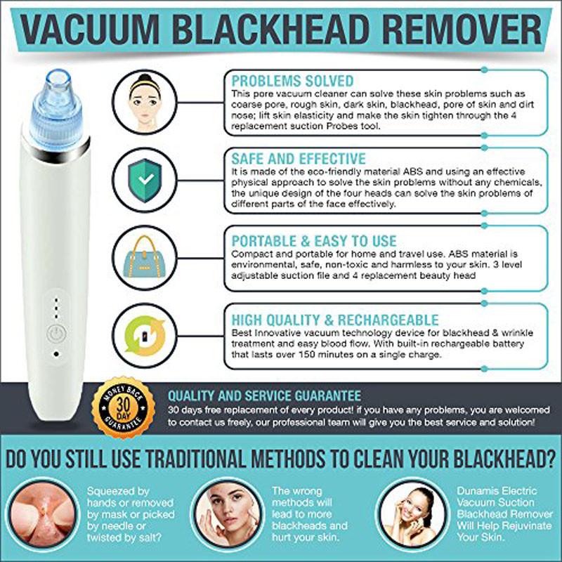 Professional Electric Blackhead Vacuum - 5econds.co