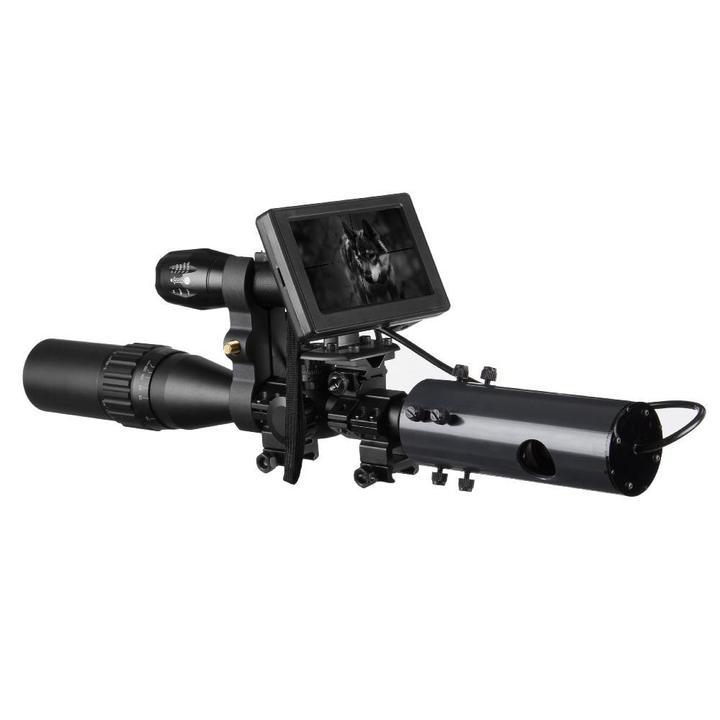 Clear Vision Scope™ - 850nm Infrared LED IR Night Vision Riflescope Hunting Scopes Optics Sight Waterproof Hunting Camera Hunting Wildlife Night Vision - 5econds.co